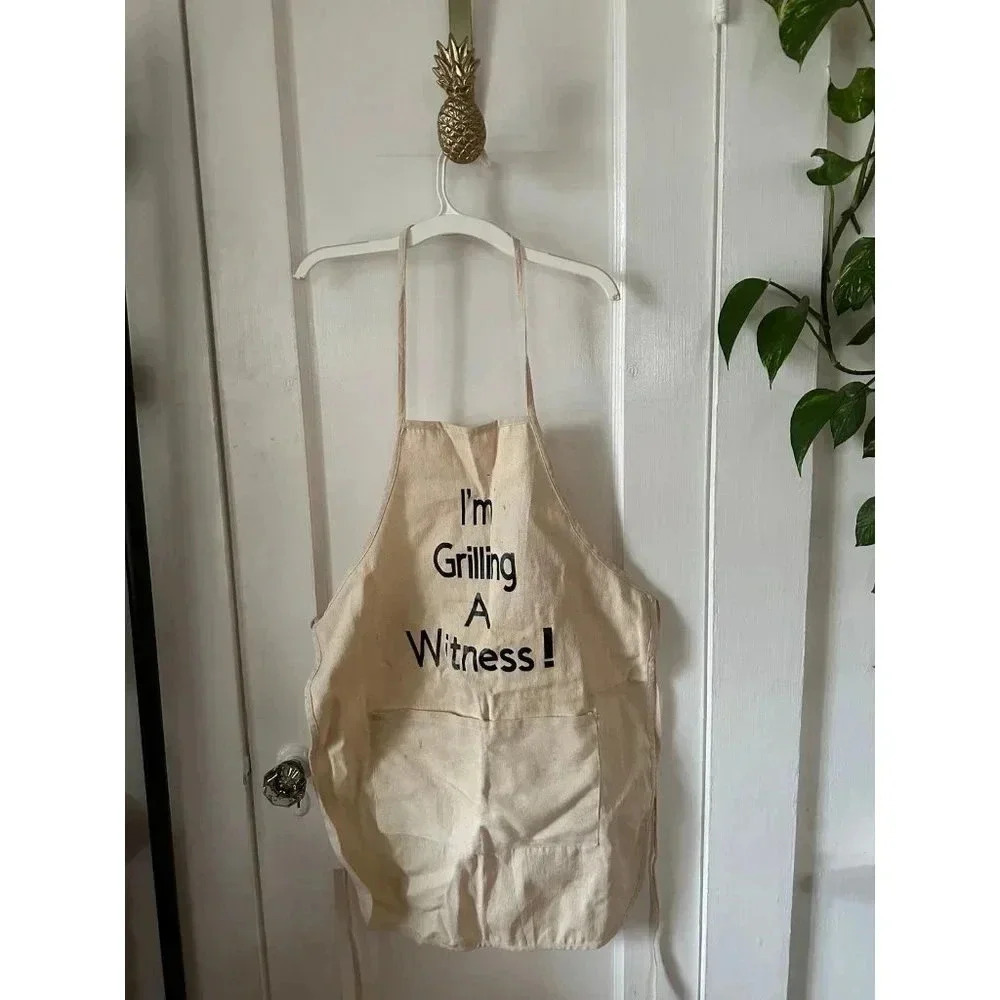 I’m Grilling a Witness Apron